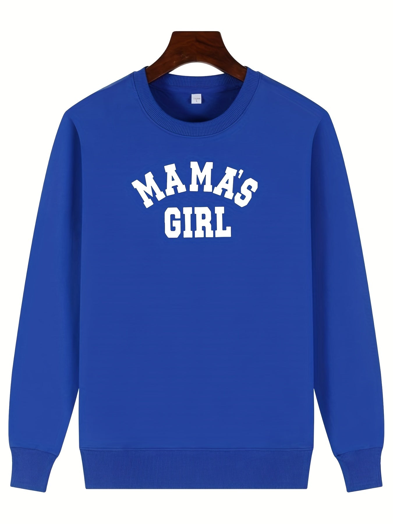 Girls 'Mama's Girl' Crew Neck Sweatshirt Top