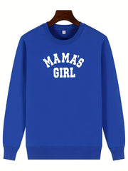 Girls 'Mama's Girl' Crew Neck Sweatshirt Top