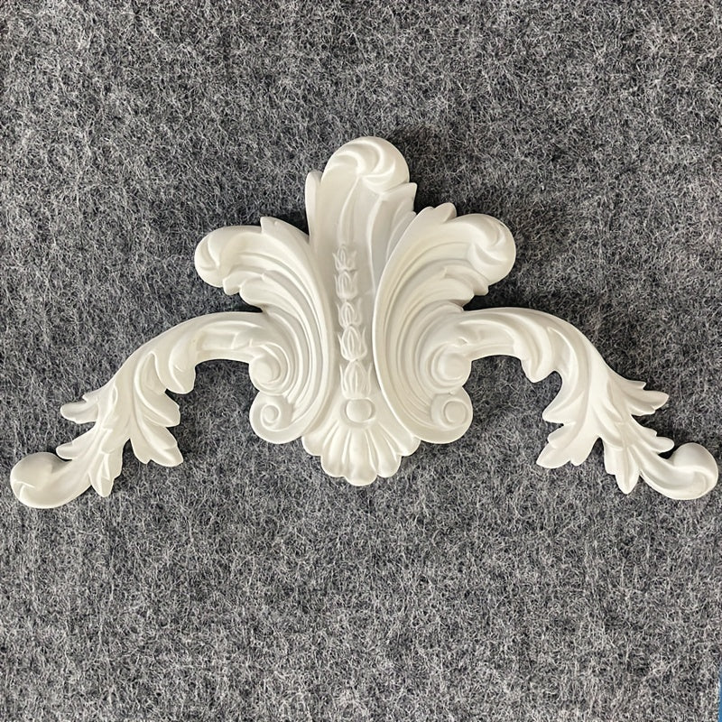1pc PU French Plaster Wall Flower Corner Decoration