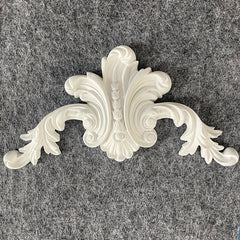 1pc PU French Plaster Wall Flower Corner Decoration