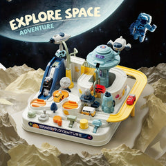 Space Adventure Set with 4 Cars