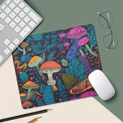 Flower With Butterfly Mouse Pad Non Slip Rubber Mouse Mat
