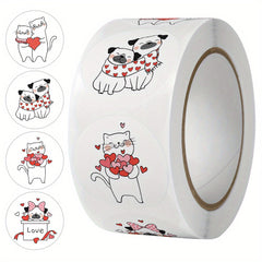 500 Pcs Cartoon Thank You Stickers For Weather Labels