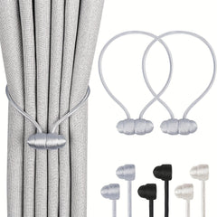2pcs Magnetic Curtain Tieback Modern Curtain Holdback