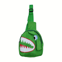 Teen Shark Sling Bag for Boys and Girls - Outdoor Travel Gift
