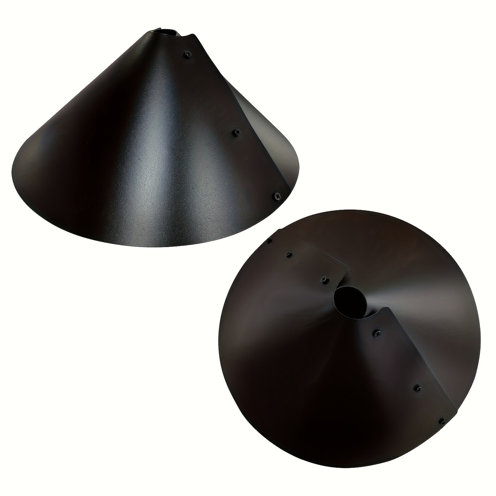 Squirrel Baffle Guard for Bird Feeder Pole Protects Feeders Outside