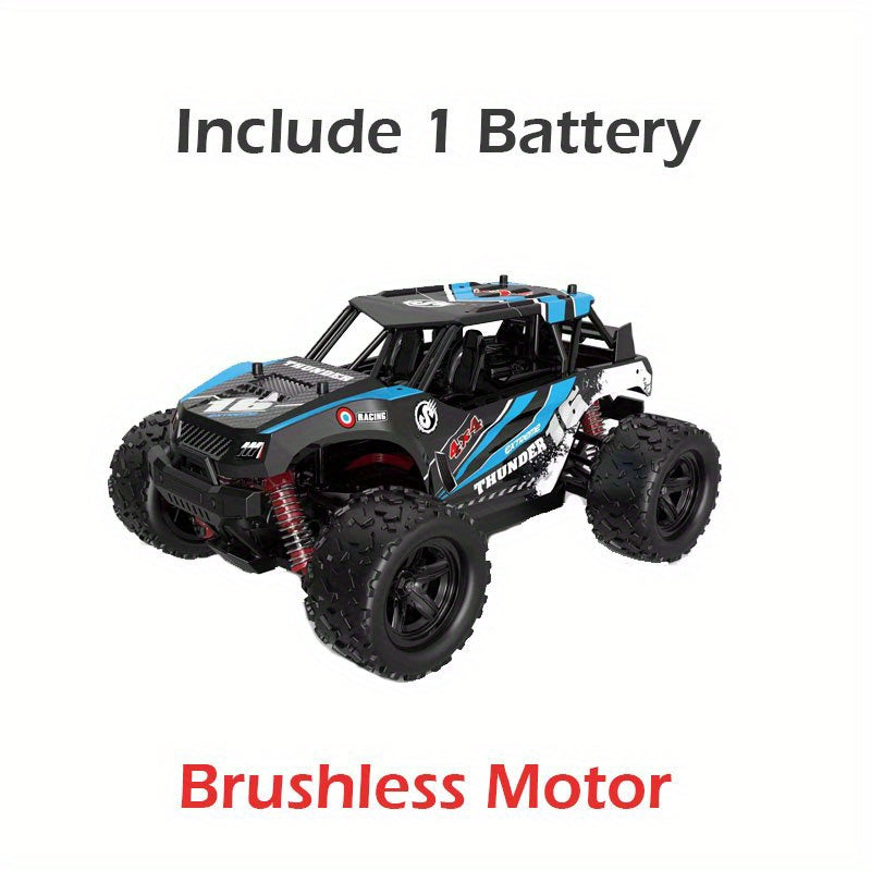 4WD 2.4Ghz Racing Car 31km/h High Speed Powerful Motor Durable All Terrain Tires