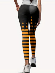 Colorblock Fitness Leggings