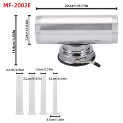 2LBS Sausage Stuffer Machine with Silicone Piston and 4 Filling Nozzles