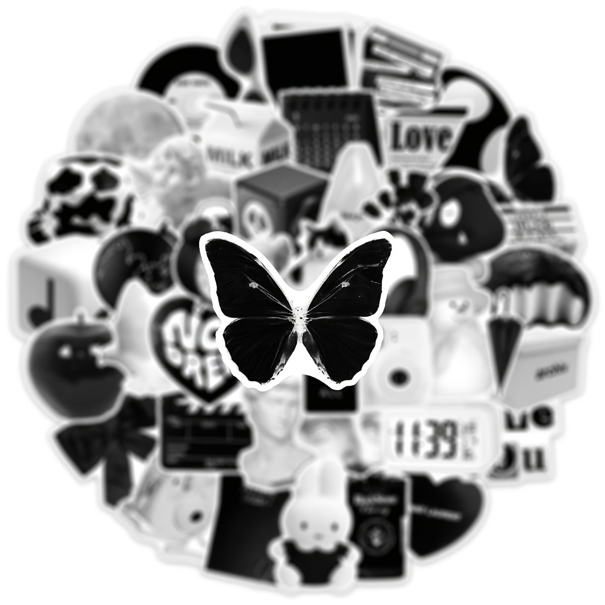 50pcs Stickers & Variety Vinyl Decals Laptop Car Motorcycle Bicycle & More