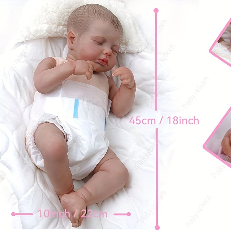 19 69inch Newborn Baby Lifelike Real Soft Touch High Collectible Reborn Doll