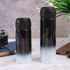 300ml 400ml Stainless Steel Gradient Vacuum Cup Large Capacity Pop up Cup