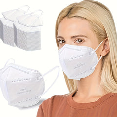 50pcs KN95 Masks 5 layer Adult Protective Mask KN95 Cup Dust Mask