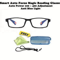 Men's Multifocal Anti Light Glasses with Automatic Degree Adjustment