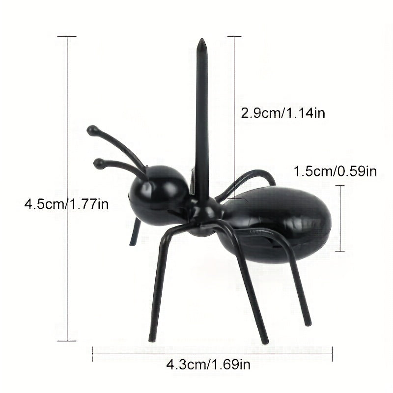 Plastic Ant Food Swabs Animal Fruit Toothpicks Bento Decor Party Supplies