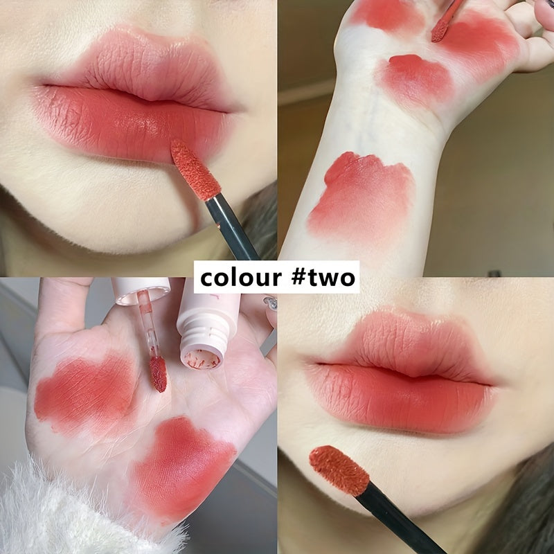 6 Colors Velvet Lip Glaze For Everyday Full Rich Look