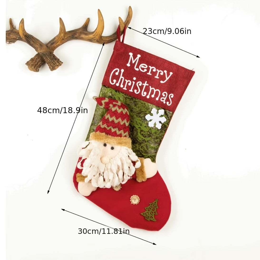 Christmas Socks Old Man Gift Socks Decorative Socks Pendant Christmas Elk