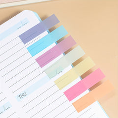 200 Sheets PET Sticky Notes Index Stickers - Office Student Supplies