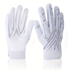 Youth Football Receiver Gloves Ultra Sticky Silicone Grip