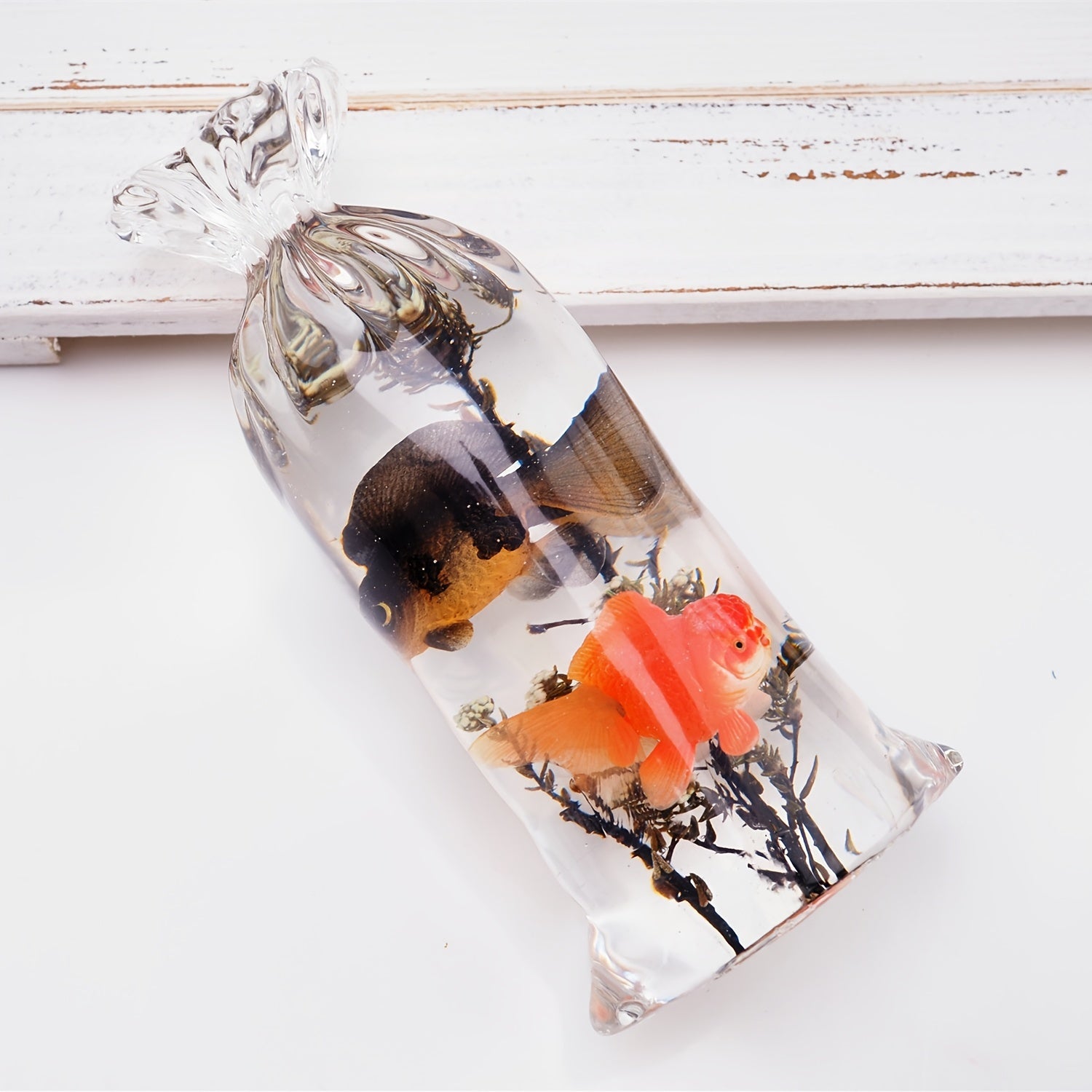 2pcs Silicone Bag Shape Mold Resin Flower Vase Silicone Mould