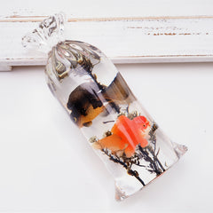 2pcs Silicone Bag Shape Mold Resin Flower Vase Silicone Mould