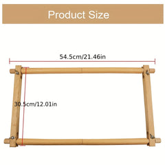 Beech Wood Tapestry Scroll Embroidery Frame Quilting Stitching Frame