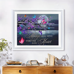 5D Diamond Painting Kit - Animal Butterfly Picture Rhinestone Art