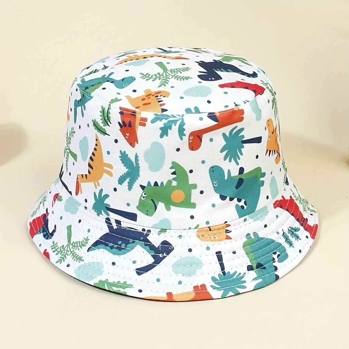 Dinosaur Fisherman Hat | Cartoon Outdoor Bucket Cap