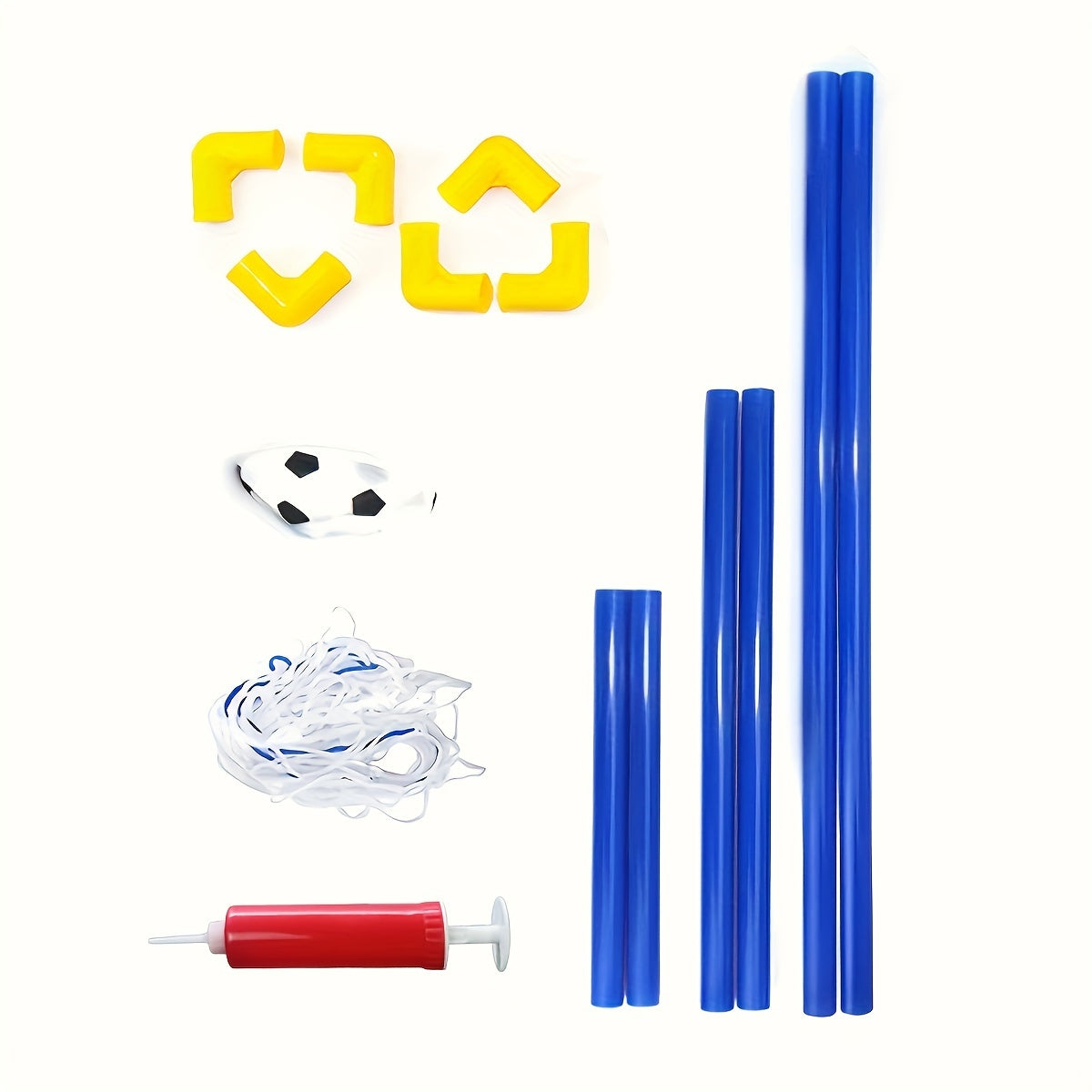 Durable Portable Soccer Goal Set Indoor Outdoor