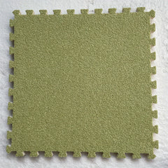 6pcs Plush Puzzle Foam Floor Mat Bay Window Mat Seat Mat