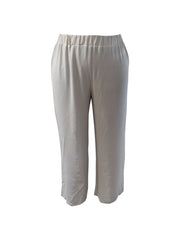 Solid Button Split Tank Top & Pants Outfit Set