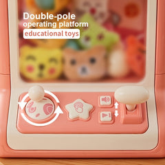 Mini Doll Grabbing Machine for Kids with Music Toy
