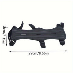 Adjustable Archery Arm Guard 3 Straps Safety Gear