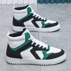 Men's High Top Lace-up Skate Shoes Assorted Colors