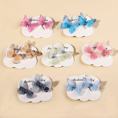 Butterfly Hairpin Princess Hair Clips for Baby Girls