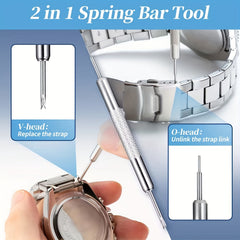 Watch Repair Tool Kit Watch Case Opener Back Remover Holder 26pcs