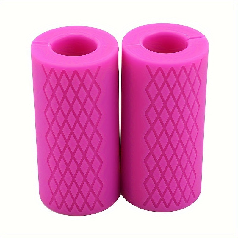 2pcs Silicone Dumbbell Grips Strength Training
