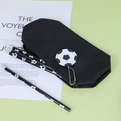 Classic Football Pendant Large Capacity Pencil Case