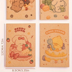 Mini Cartoon Soft Cover Journal for Teens