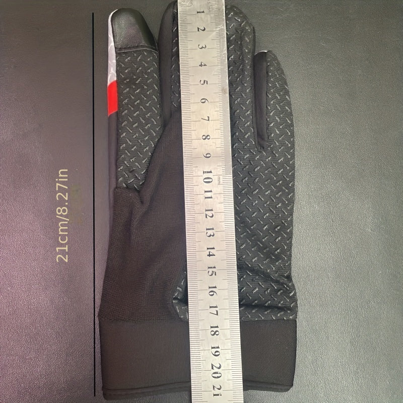 Lightweight Breathable Non slip Touch Screen Gloves for Cycling Driving