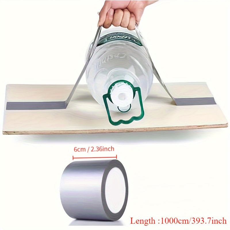 Waterproof Adhesive Fabric Tape High Viscosity Silvery Gray Tape