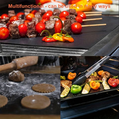16.5in & 11.6in Oven Liner Non-stick Heat Resistant Grill Mat