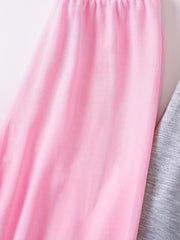 3 Girls Solid Jogger Sports Pants Comfortable Active Sweatpants
