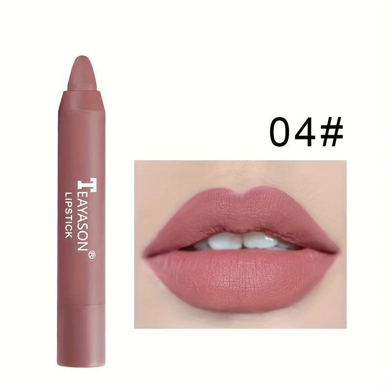 2-in-1 Lipstick & Lip Liner Long Lasting Non-Smudge Waterproof Lip Tint