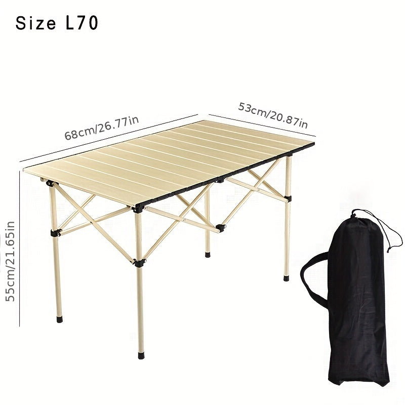 Portable Folding Camping Table for Outdoor BBQs & Picnics