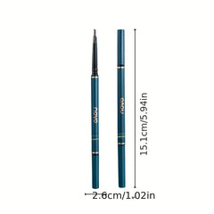 Ultra Slim Eyebrow Pencil Double Headed Spiky Nib Waterproof Natural Colorfast