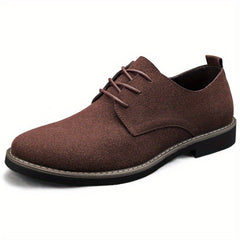 Men's Oxford Shoes British Style Wear Resistant Non Slip Dress Shoes