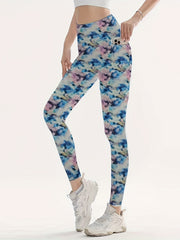 Yoga Fitness Leggings With Pockets High Waist Sports Pants