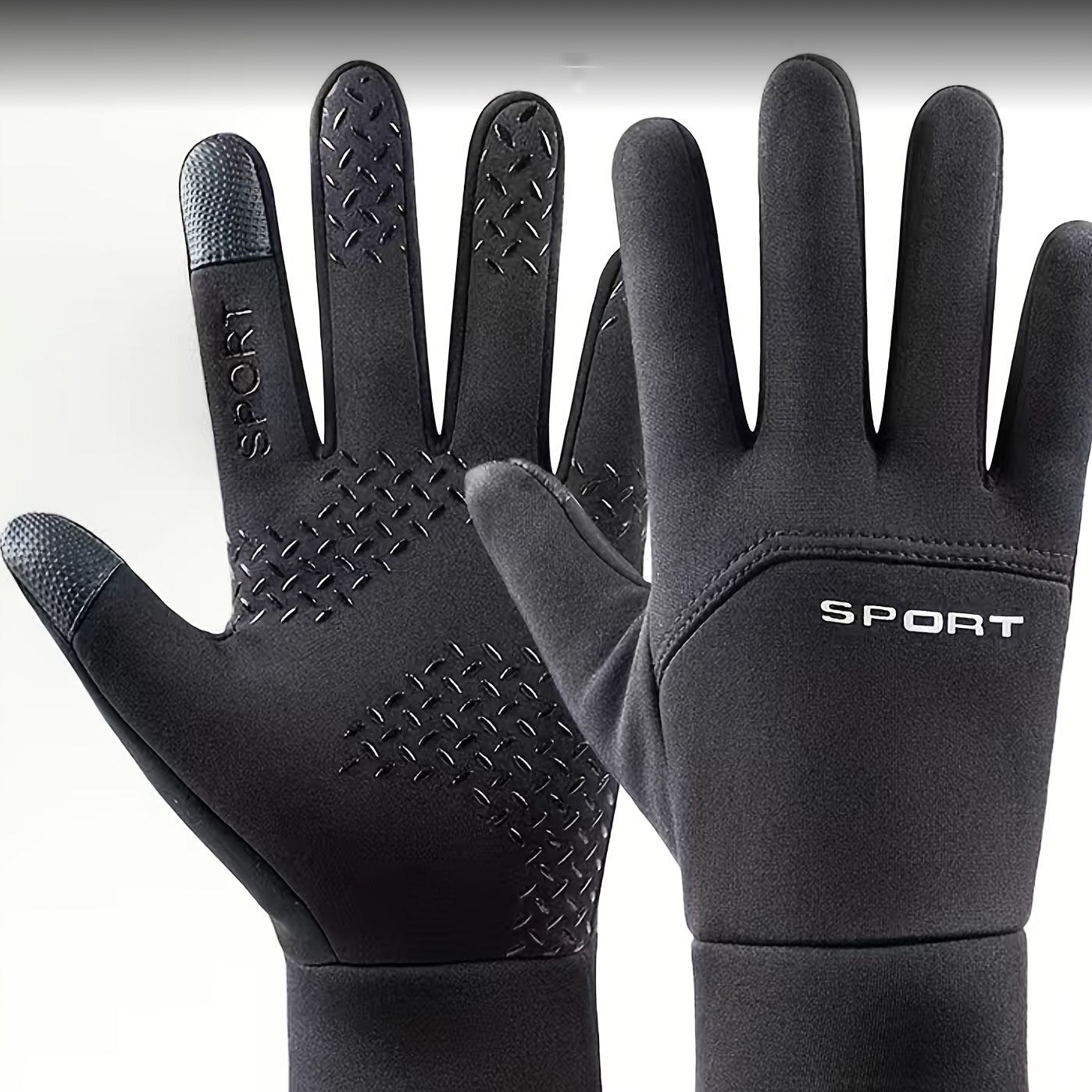 Windproof Warm Cycling Gloves Men's Winter Non-slip Waterproof