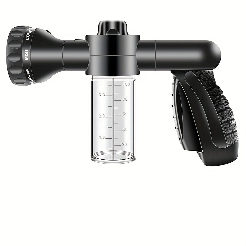 8-in-1 Outdoor Dog Washer & Garden Hose Nozzle